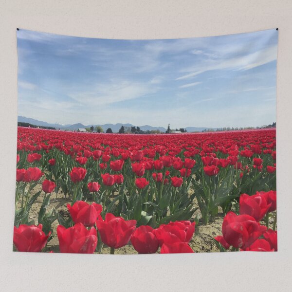 Item preview, Red Tulip Field  designed and sold by tammyschroder.