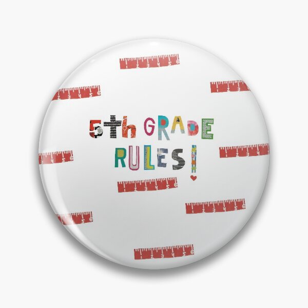 Item preview, 5th Grade Rules! designed and sold by jenbucheli.