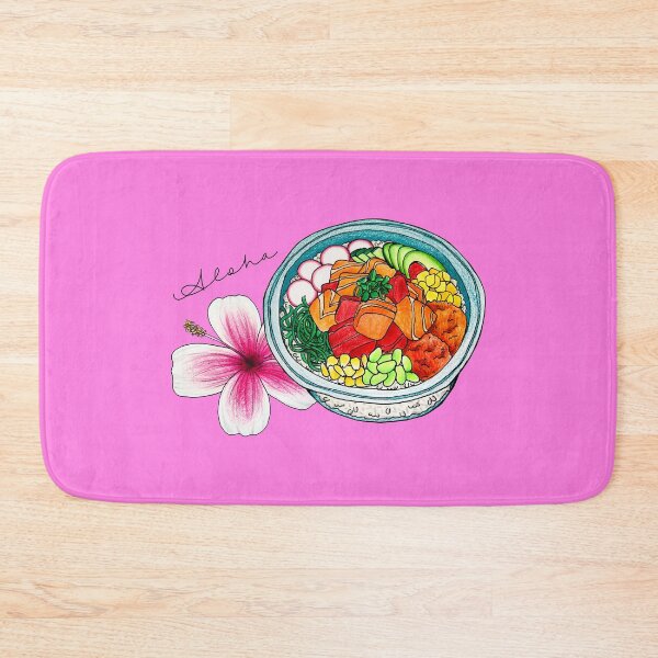Item preview, Aloha Hawaiian Poke Bowl designed and sold by yazonlin.