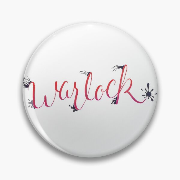 Item preview, Warlock Calligraphy designed and sold by lucythewizbard.
