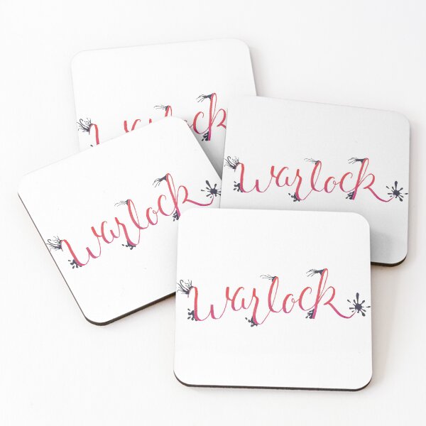 Item preview, Warlock Calligraphy designed and sold by lucythewizbard.