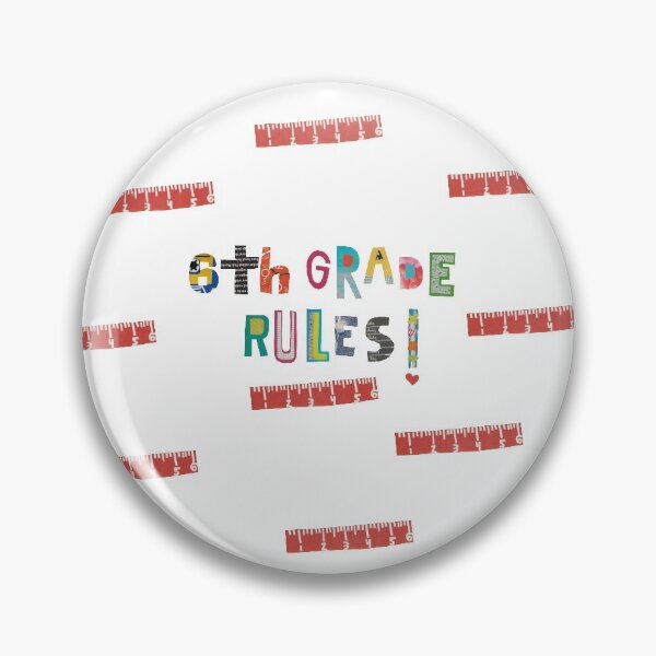 Item preview, 6th Grade Rules! designed and sold by jenbucheli.