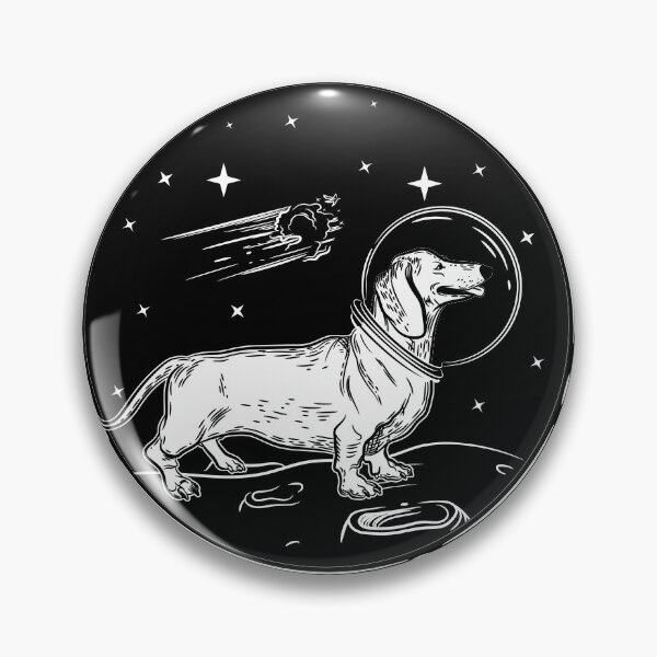 Item preview, Astrodog, Dachshund in space away from people designed and sold by Crazy Trendy Designs.