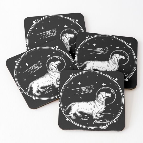 Item preview, Astrodog, Dachshund in space away from people designed and sold by Crazy Trendy Designs.