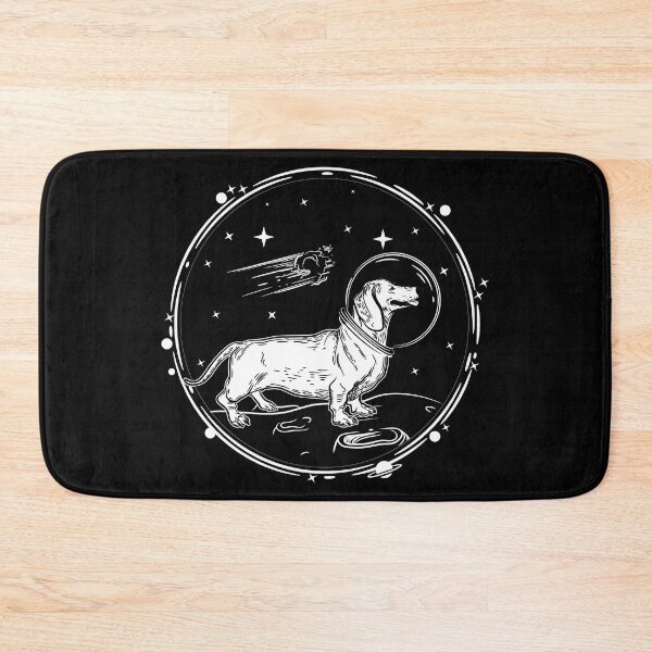 Item preview, Astrodog, Dachshund in space away from people designed and sold by Crazy Trendy Designs.