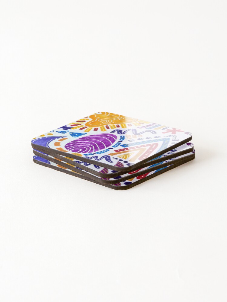 Alternate view of Sunset Sandwich (vertical) Coasters (Set of 4)
