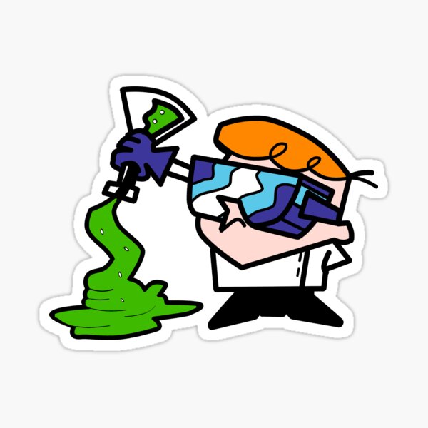 Dexter Animated Series "Dexter's Laboratory" / "Dexter´s Laboratory" Sticker