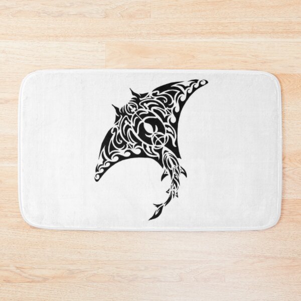 Item preview, Manta Ray Tribal Art designed and sold by Jamil Allen.