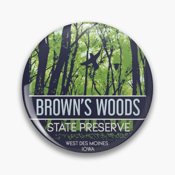 Item preview, Browns Woods State Forest Preserve designed and sold by NaomiFriend.