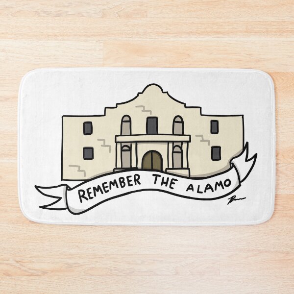 Item preview, Remember the Alamo designed and sold by RachelRabbbit.