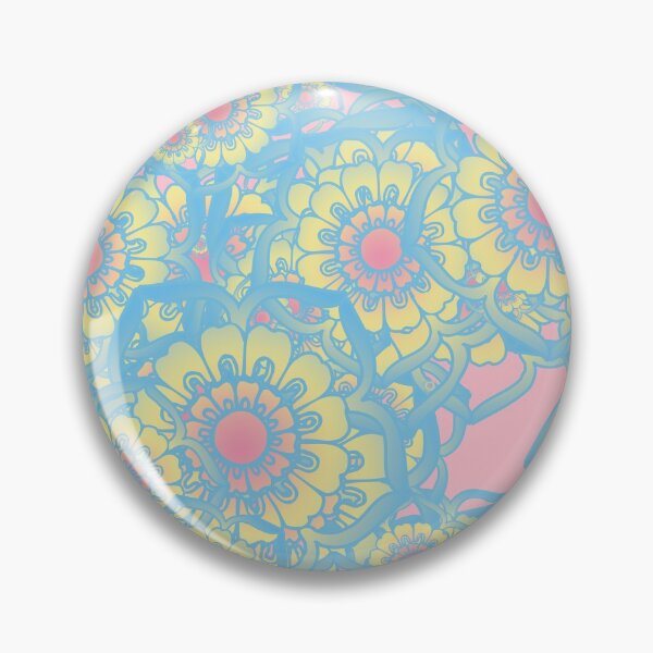 Item preview, Pastel colored daisies designed and sold by Gaspar Avila.