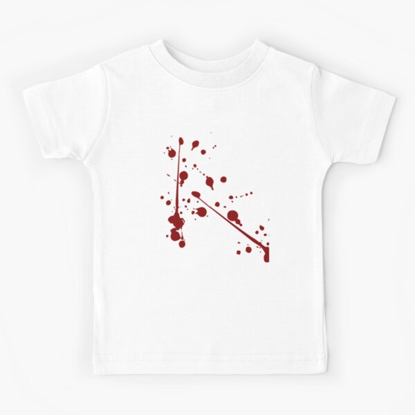 Murder Party Kids T Shirts Redbubble - blood t shirt roblox free roblox hack kick