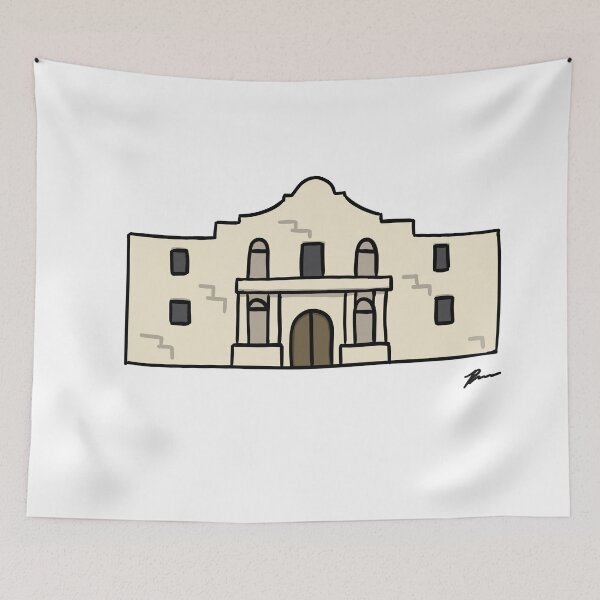 Item preview, The Alamo designed and sold by RachelRabbbit.