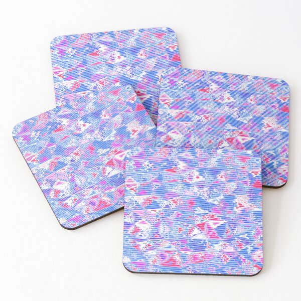 Item preview, Digital Abstract Vaporwave Glitch Art Pattern designed and sold by Dator-Abstracts.