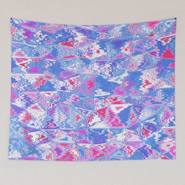 Item preview, Digital Abstract Vaporwave Glitch Art Pattern designed and sold by Dator-Abstracts.