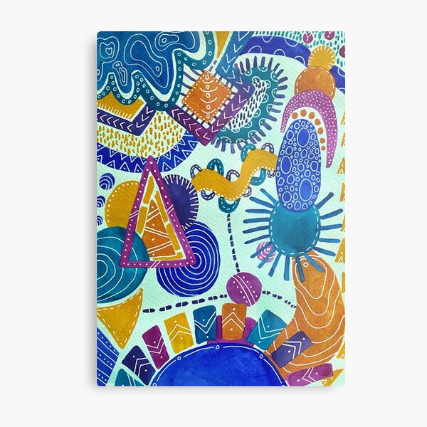 Ocean Eyes Metal Print