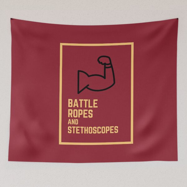 Item preview, Battle ropes and stethoscopes Merchandise  designed and sold by NelRalp.