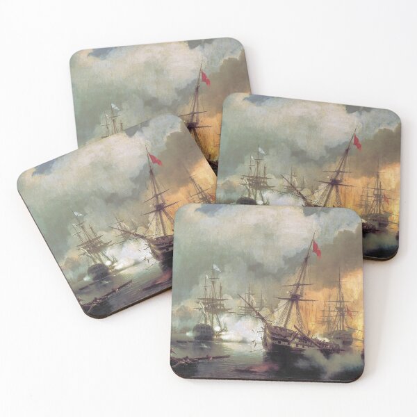 Item preview, Battle of Navarino (1848). Ivan Aivazovsky. designed and sold by George Arakelov.