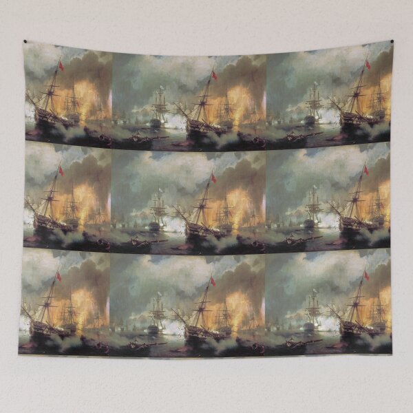 Item preview, Battle of Navarino (1848). Ivan Aivazovsky. designed and sold by George Arakelov.