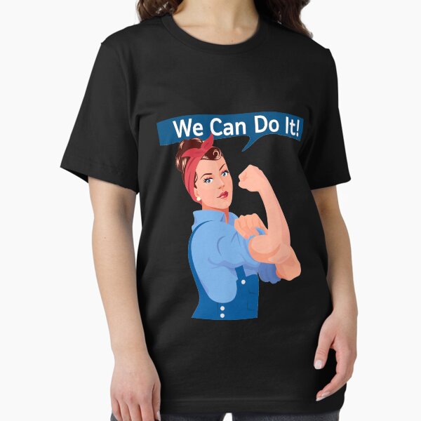Item preview, Rosie The Riveter - We Can Do It! - Women's Feminist Rosy Retro designed and sold by JoeWiliam.