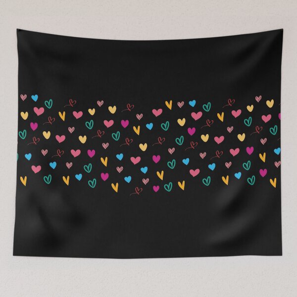 Item preview, love hearts colorful designed and sold by MS Design.
