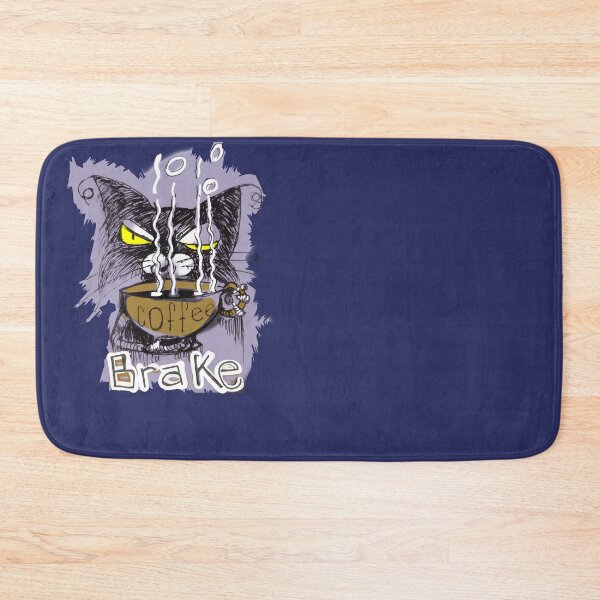 Item preview, Caffeine addict cat taking a coffee BRAKE designed and sold by manuelunsui.