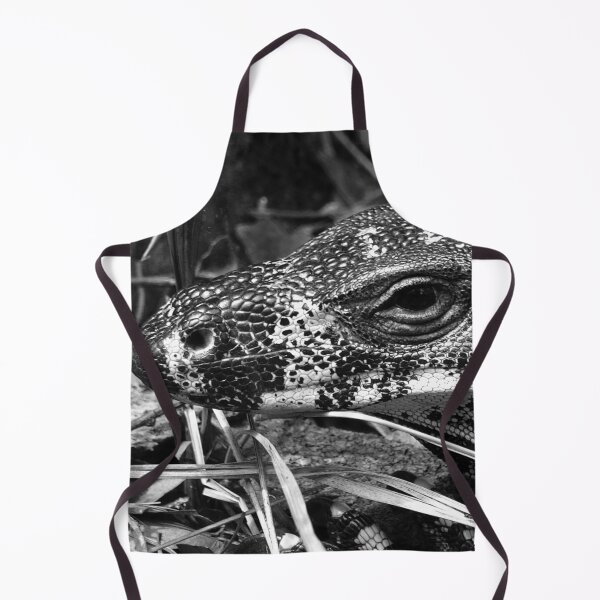 Item preview, the Goanna portrait in black & white designed and sold by Mickangelhere.