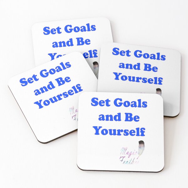 Item preview, Set goals be yourself by magic feather designed and sold by Redmoon9.