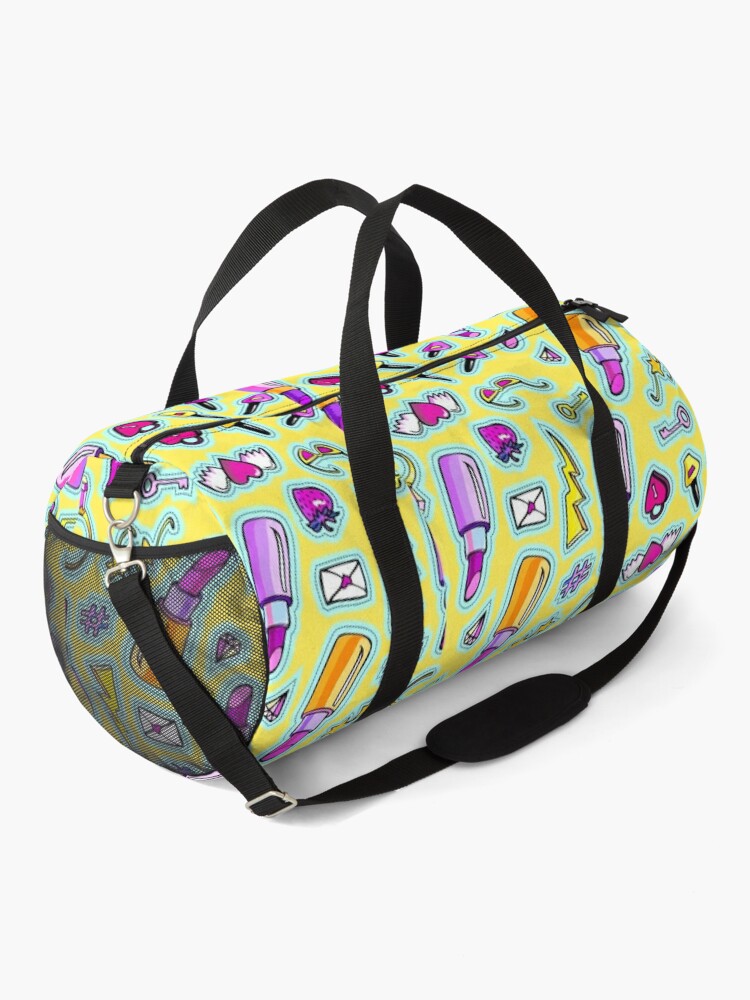 Disover 1980's Retro Girly Icons Duffel Bag