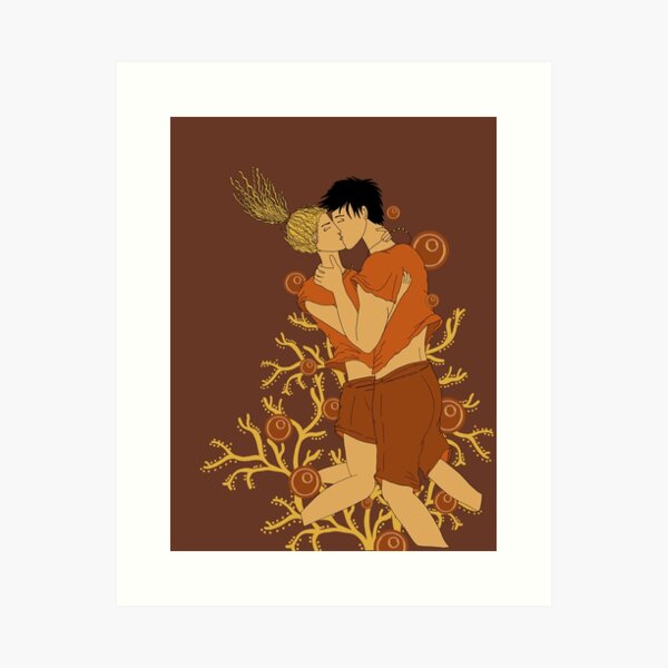 Percy Jackson Canoe Lake Kiss #2 Art Print