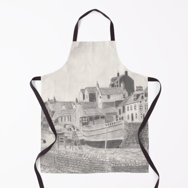 Item preview, Historic Cellardyke Pencil Sketch designed and sold by Jan Palmer.