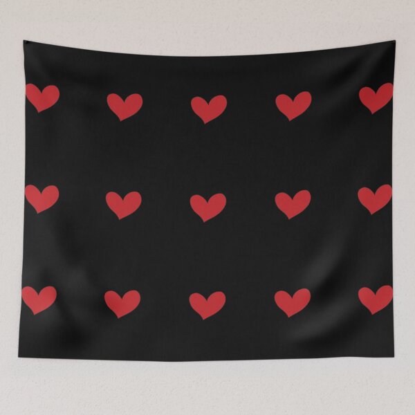 Item preview, love red hearts designed and sold by MS Design.