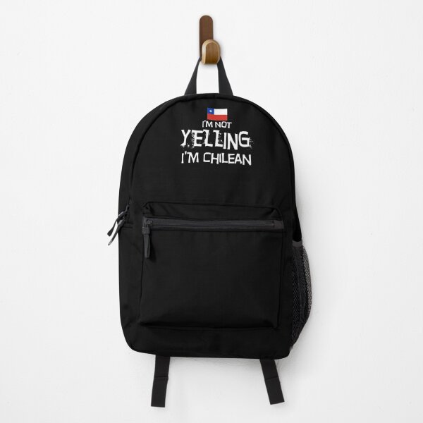 Item preview, I'm not yelling, I'm Chilean with the flag of Chile designed and sold by obedtheartist.