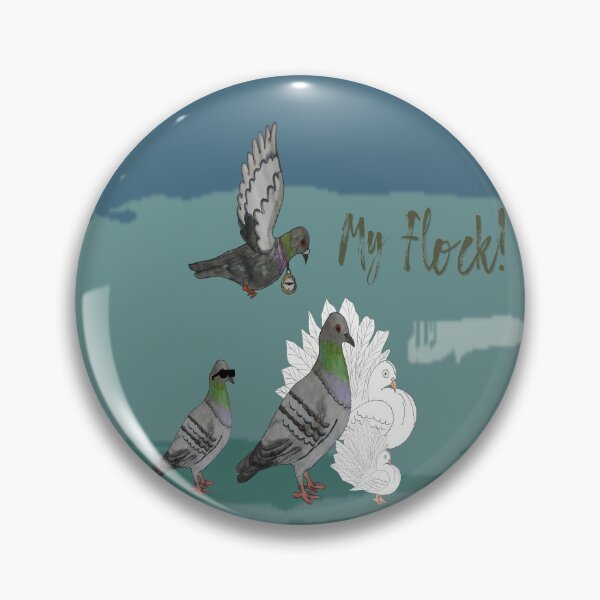 Item preview, My Flock - Pigeon Flock designed and sold by ABY-Creative.