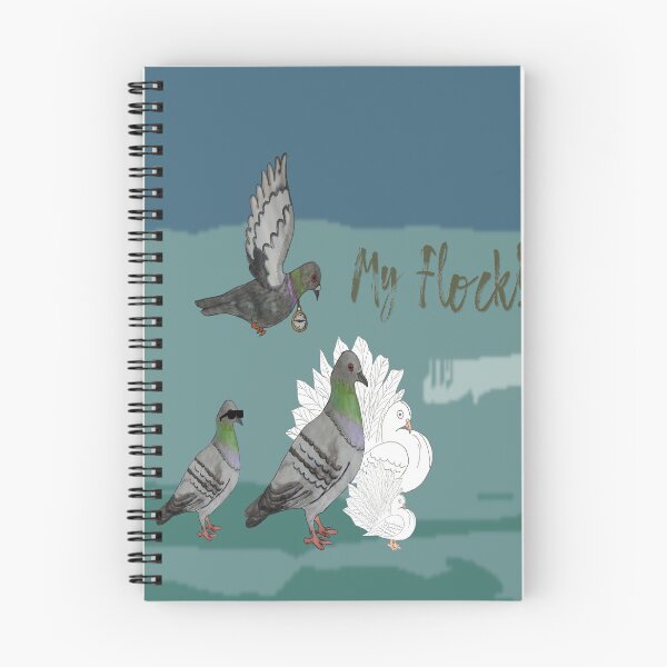 Item preview, My Flock - Pigeon Flock designed and sold by ABY-Creative.
