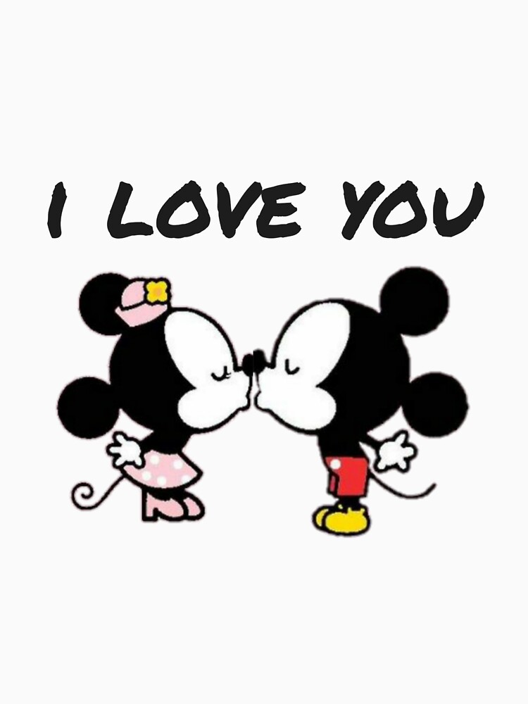 "Ich liebe dich Micky Maus TShirt" TShirt von yacerdz2020 Redbubble