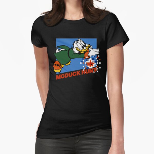 Scrooge McDuck Hunt Fitted T-Shirt