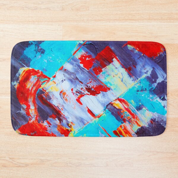 Item preview, Abstract in Red and Blue designed and sold by pugmom4.