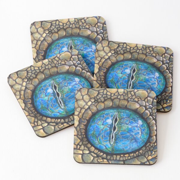 Item preview, Blue Eyed Golden Dragon designed and sold by Lynn Harriet.