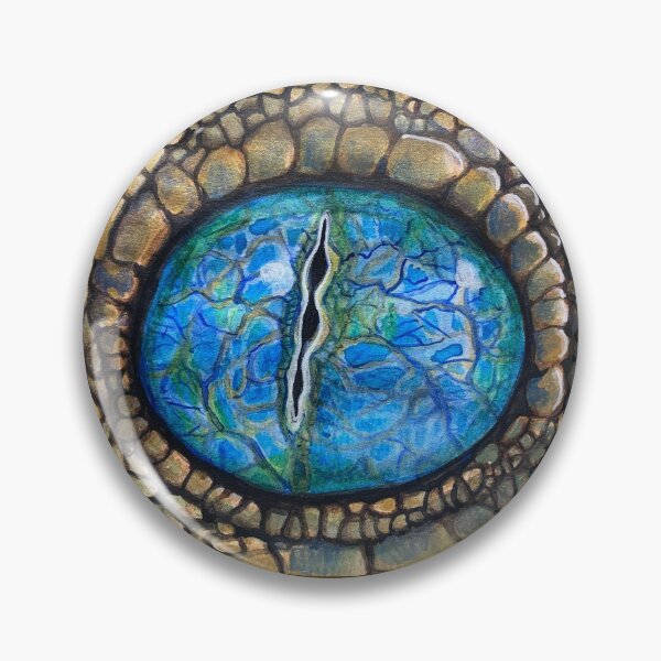 Item preview, Blue Eyed Golden Dragon designed and sold by Lynn Harriet.