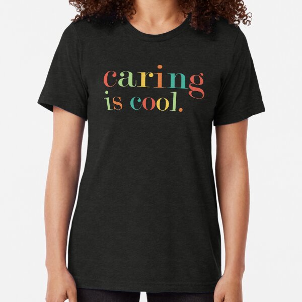 Item preview, Caring is Cool designed and sold by oneprettyprint.