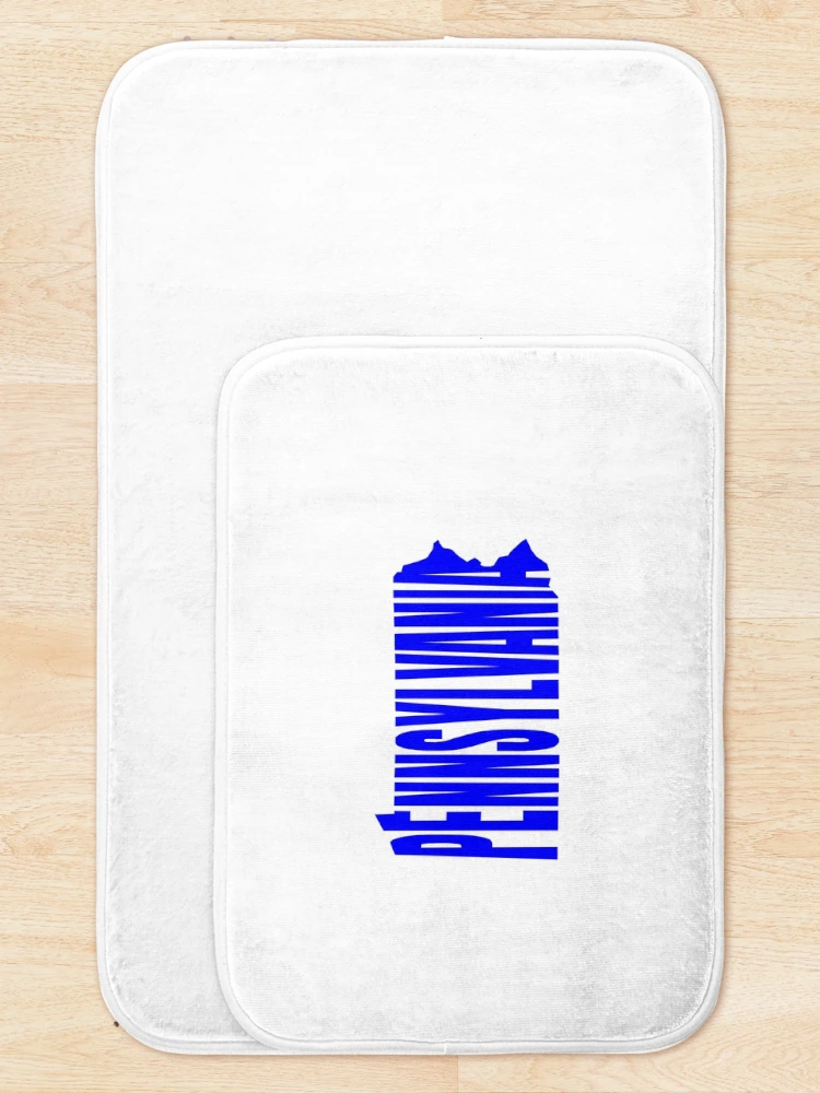 Thumbnail 5 of 6, Bath Mat, Pennsylvania designed and sold by Robs Designs.