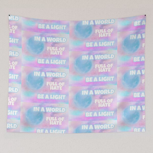 Item preview, In World Full of Hate Be a Light - by Boo-da-chay designed and sold by Boo-da-chay.