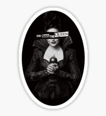 God Save the Evil Queen Sticker