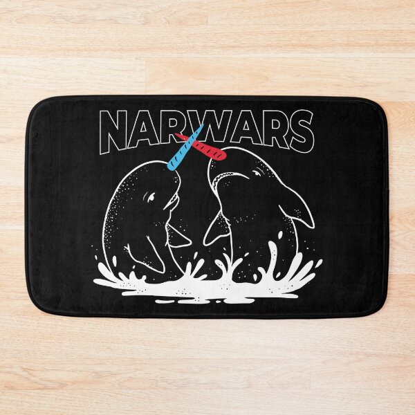 Item preview, Narwhal Wars - Funny Pun designed and sold by CoolSilhouettes.