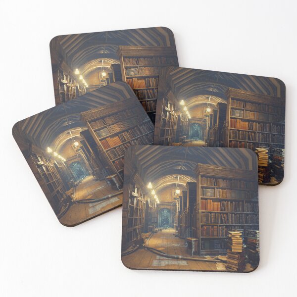 Item preview, Medieval Library designed and sold by Vapor Vibes.