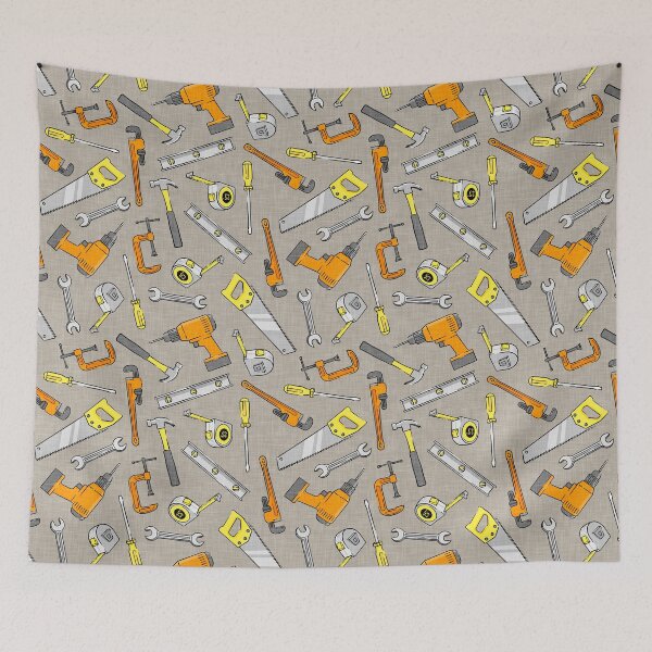 Item preview, Handyman Tools - Beige designed and sold by littlearrow.