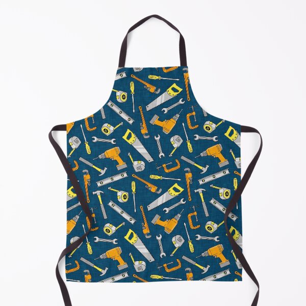 Item preview, Handyman Tools - Dark Blue designed and sold by littlearrow.