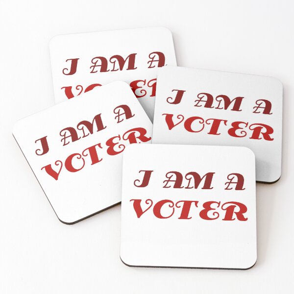 Item preview, i am a voter designed and sold by graphicgal.
