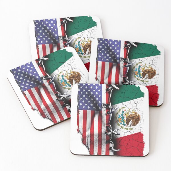 Item preview, Mexican American pride-Mexican American flag designed and sold by BamzArt.